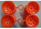 Tamiya Front And Rear Wheel X 2 For 58502