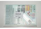 Tamiya Sticker Metal Transfer For 56335
