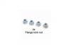 Tamiya 4mm Flange Lock Nut (4Pcs)