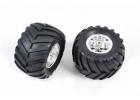Tamiya Rear Tire + Wheel (2) For 58242