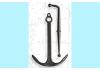 Artesania Spanish Anchor 40X25mm (2U)