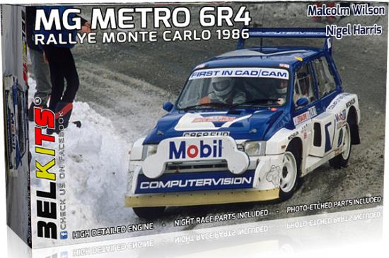 Belkits 1:24 MG Metro 6R4 Rally Monte Carlo