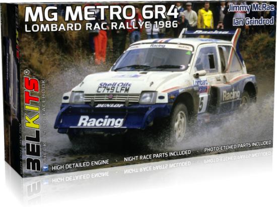 Belkits 1:24 MG Metro 6R4 - Lombard RAC Rally