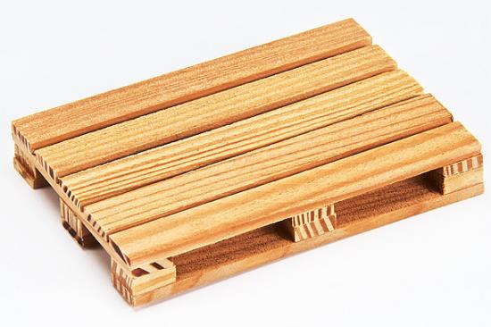 Tamiya Model Scale Wooden Euro Pallet (93 x 62 x 14mm) ** CLEARANCE **