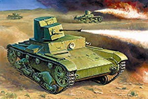 Zvesda T-26 Flamethrower Tank Re Release