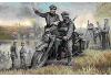 Zvesda German WW2 R12 Motorcyle 2 Figures