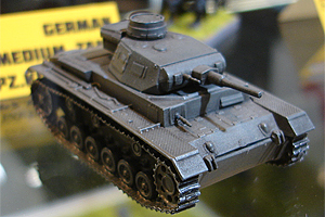 Zvesda 1:100 German Tank Panzer III