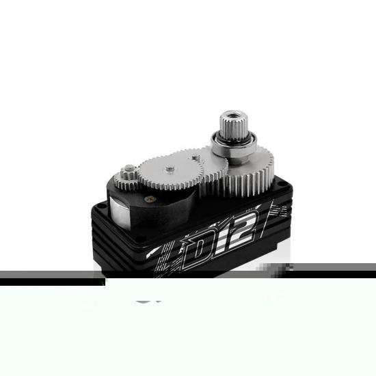 Power HD D12 Low Profile Alloy Case Servo - 12.5kg - 0.059s