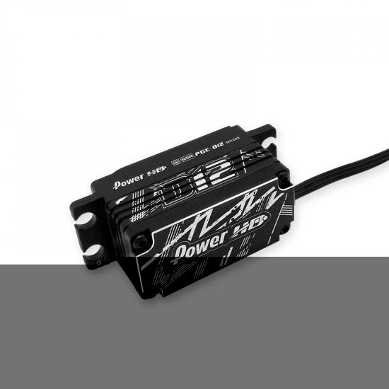 Power HD D12 Low Profile Alloy Case Servo - 12.5kg - 0.059s