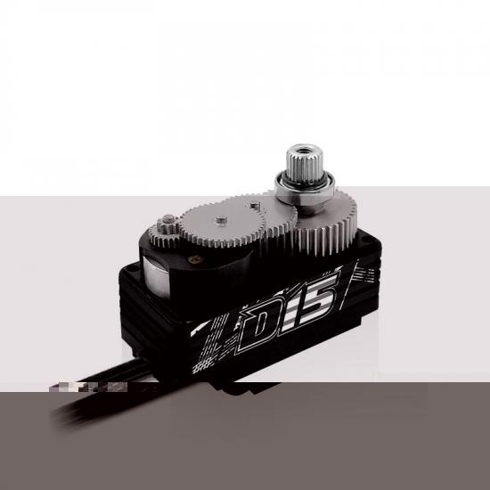 Power HD D15 Low Profile Servo Aluminium Case - 18kg - 0.085s