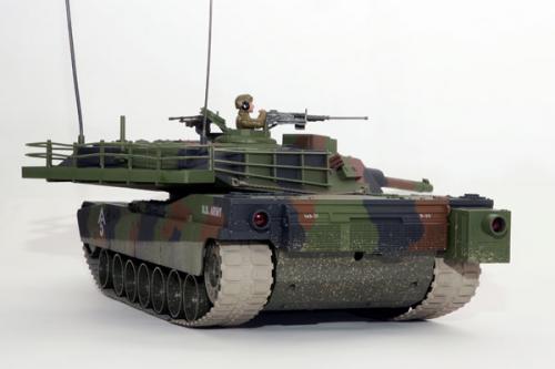 Hobby Engine M1A1 Abrams RC Tank - Green Camo