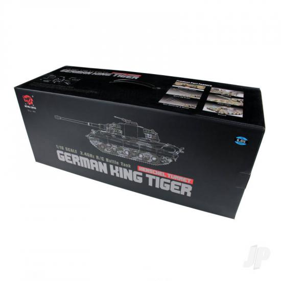 Henglong 1:16 German King Tiger Henschel with Infrared Battle System