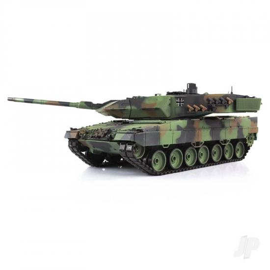 Henglong 1:16 German Leopard 2A6 (24GHz Shooter Smoke Sound)