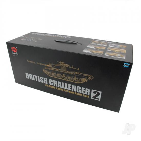 Henglong 1:16 US British Challenger 2 with Infrared Battle System (2.4GHz + Shooter + Smoke + Sound)