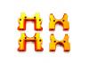 Hobao Hyper SS/Cage/GTB CNC Centre Diff Mount (2 Parts)