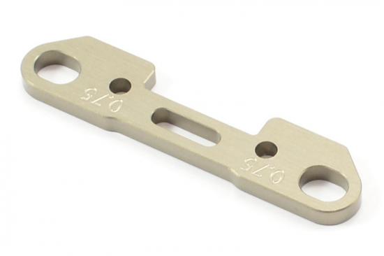 Hobao Vs CNC Aluminium Rear Lower Arm Holder 0.75 Deg. - Rr.