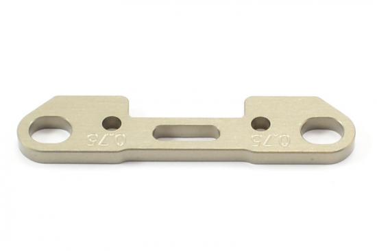 Hobao Vs CNC Aluminium Rear Lower Arm Holder 0.75 Deg. - Rr.
