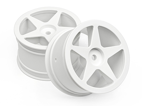 HPI Ultra 5 Wheel White (2.2In/60X38mm/2Pcs)