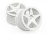 HPI Ultra 5 Wheel White (2.2In/60X38mm/2Pcs)