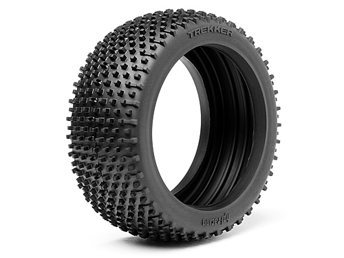 EL85001:- HPI Trekker 1:8 Buggy Tyres And Foams - S Medium Compound - 1 Pair