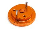Flywheel (For 2Pcs Shoe) Trophy Series (Orange) (HPI-101076)