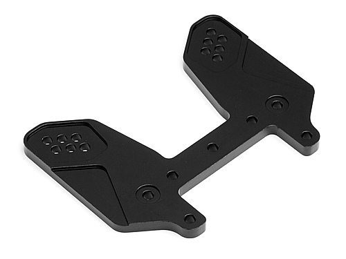Front Shock Tower 7075 4mm Black (Trophy Buggy) (Replaces 101131)