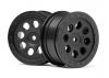 HPI ST-8 Wheel Black (0mm Offset/2Pcs)