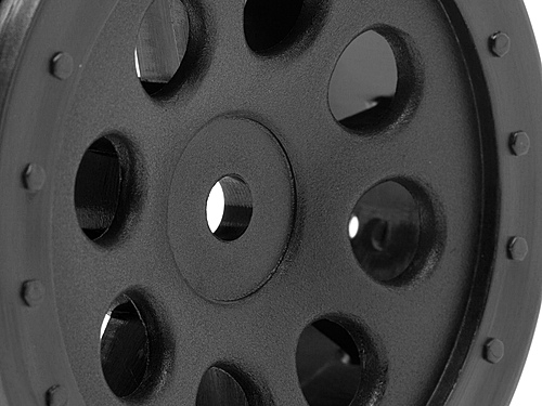 HPI ST-8 Wheel Black (0mm Offset/2Pcs)