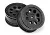 HPI ST-8 Wheel Black (0mm Offset/2Pcs)
