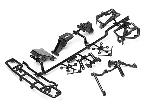 HPI Rear Skid Plate/Bumper Set