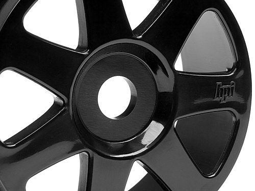 HPI V7 1:8 Buggy Wheel (42x83mm) - Black - 1 Pair