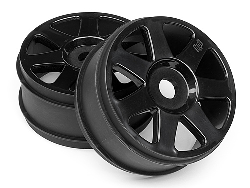 HPI V7 1:8 Buggy Wheel (42x83mm) - Black - 1 Pair