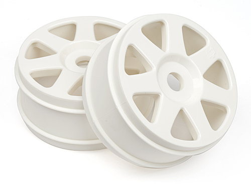 HPI V7 1:8 Buggy Wheel (42x83mm) - White - 1 Pair