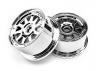 HPI Tr-10 Wheel Chrome (120X65mm/-10mm Offset)