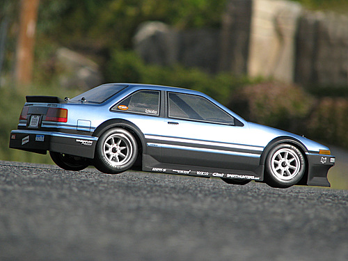 Toyota Sprinter Trueno Coupe AE86 Clear Bodyshell - 190mm