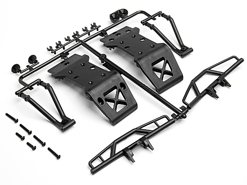 HPI Savage XS Bumper/Skid Plate Set