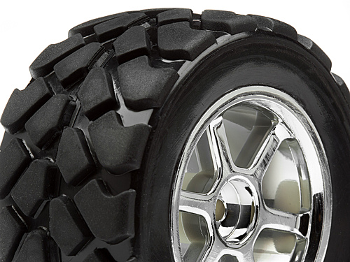 HPI Mini Recon / Maverick Atom VT Wheel and Tyres (4)