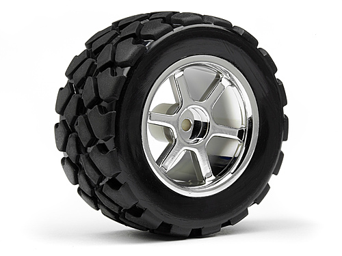 HPI Mini Recon / Maverick Atom VT Wheel and Tyres (4)
