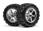 HPI Mini Recon / Maverick Atom VT Wheel and Tyres (4pcs)