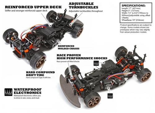 HPI Sprint 2 Drift - Chevy Camaro