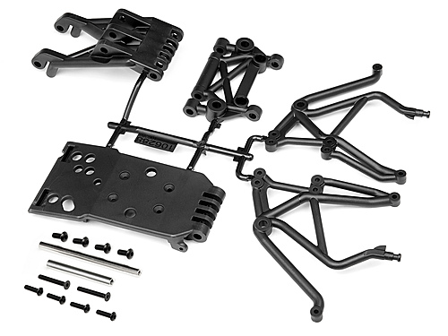 HPI Rear Skid Plate Set