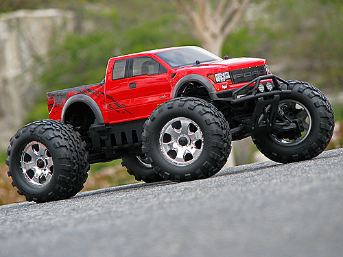 HPI Ford F-150 SVT Raptor Clear Bodyshell for HPI Savage