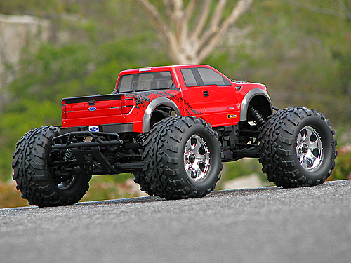 HPI Ford F-150 SVT Raptor Clear Bodyshell for HPI Savage