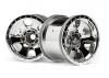 HPI Warlock 2.2 Wheels (2) - Chrome