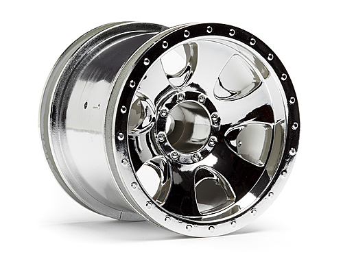 HPI Warlock 2.2 Wheels (2) - Chrome