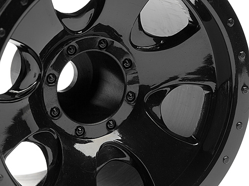HPI Warlock 2.2 Wheels (2) - Black