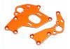 HPI Motor Mount Set (Left/Right/Orange)
