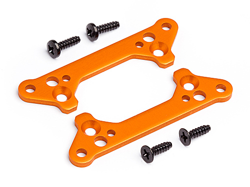 HPI Suspension Pin Brace (Front/Rear/Orange)