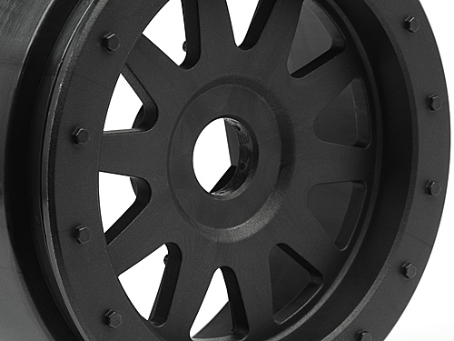 HPI Tr-10 Glue-Lock Wheel Black (120X60mm/2Pcs)