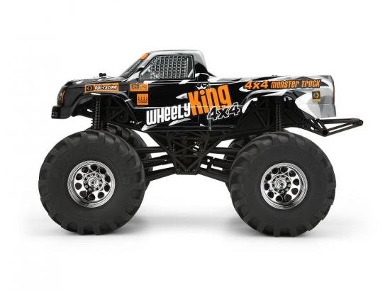 HPI Mini GT-1 Truck Body (Fits Wheely King) - Pre Painted Black/Gray